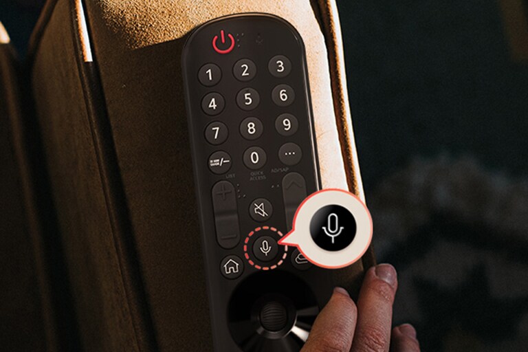 Nút có biểu tượng micrô bên trên là nút thao tác nhận dạng giọng nói.